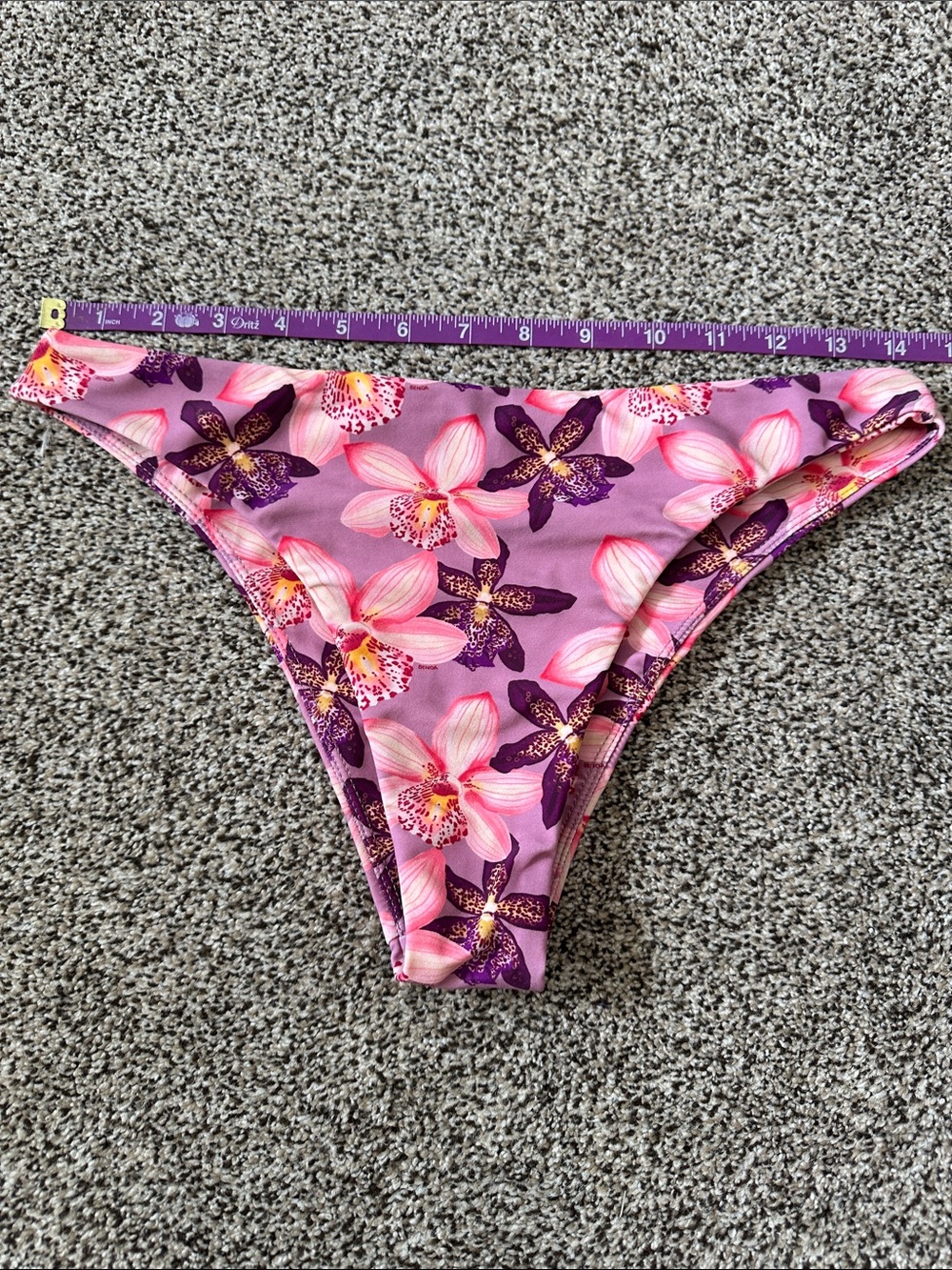 Benoa bloom Bikini Bottom in Pink and Purple